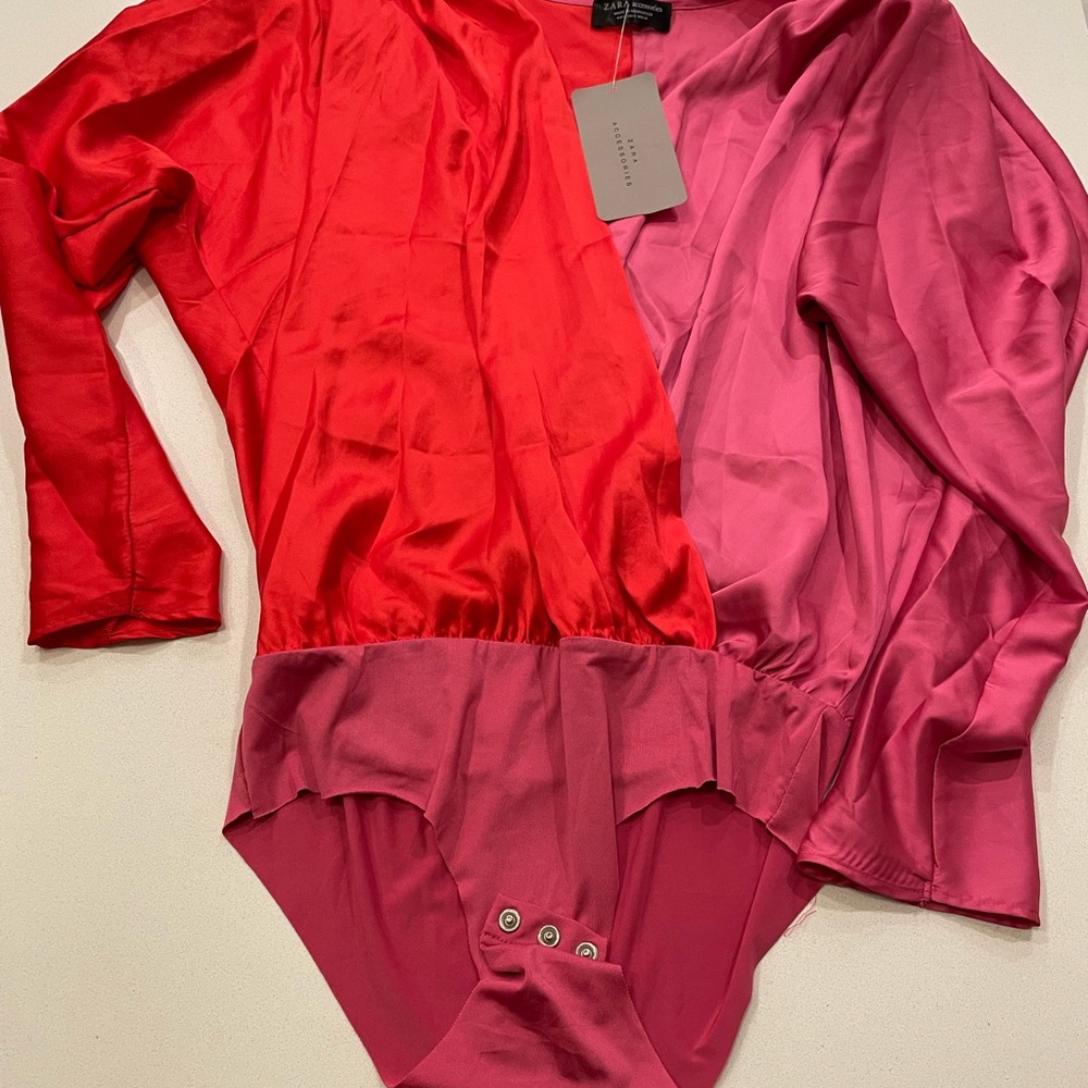 Wrap  Neck Blouse